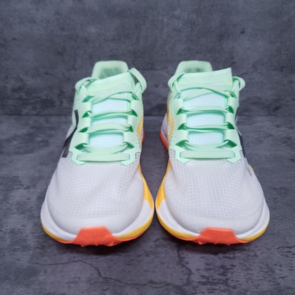 NIKE ZoomX Ultrafly Trail Hiking Running Shoes Mens 10.5 White Vapor Green - Picture 4 of 6